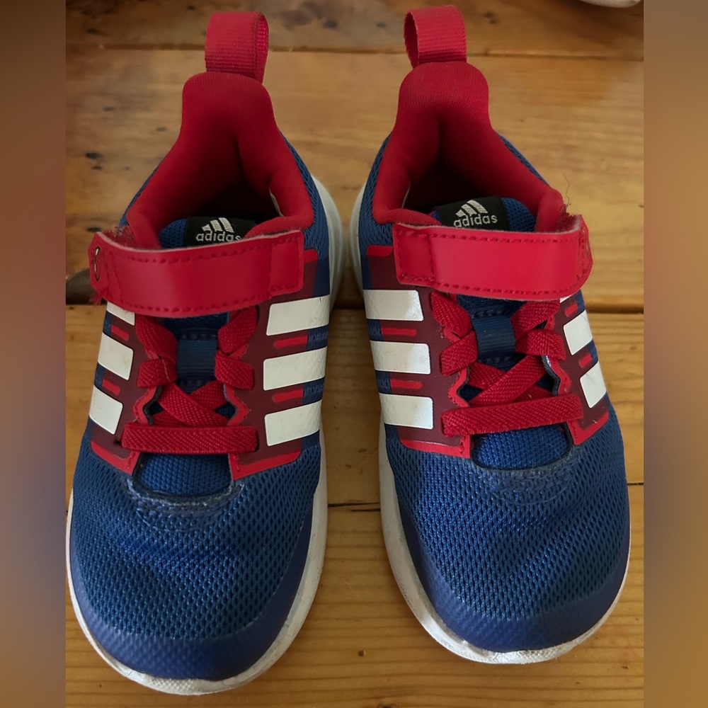 Toddler boys adidas spiderman sneakers